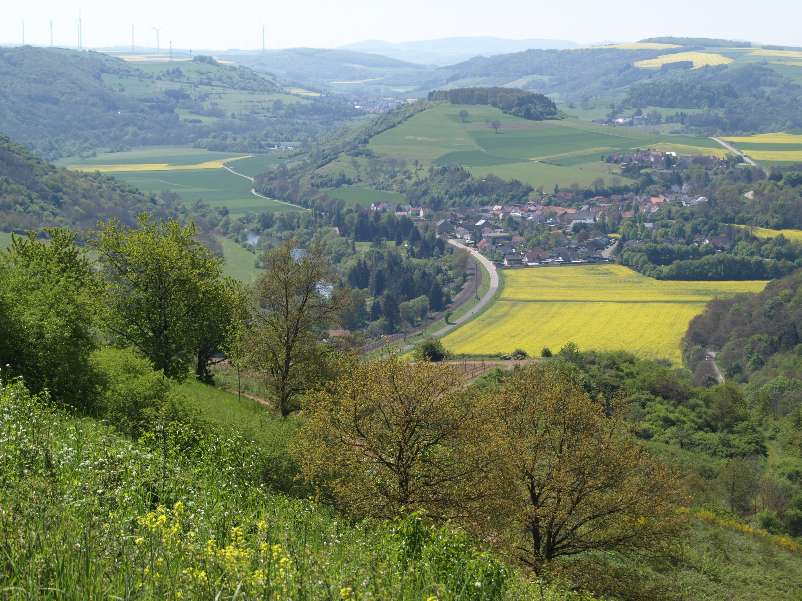 Blick auf Boos