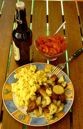 Bratkartoffeln_mit_Rührei