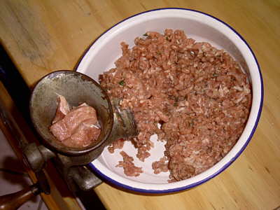 Frisches Hackfleisch